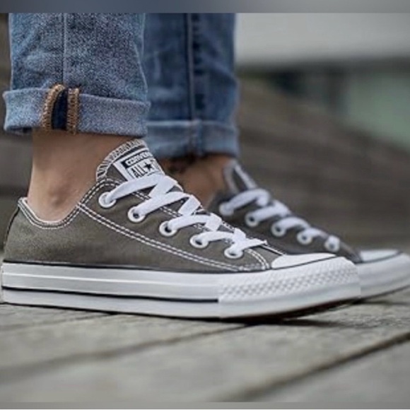 Converse Other - Converse Gray Low-Top Sneakers for Men